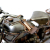 Motocykl metalowy dekoracja Vintage stare Złoto